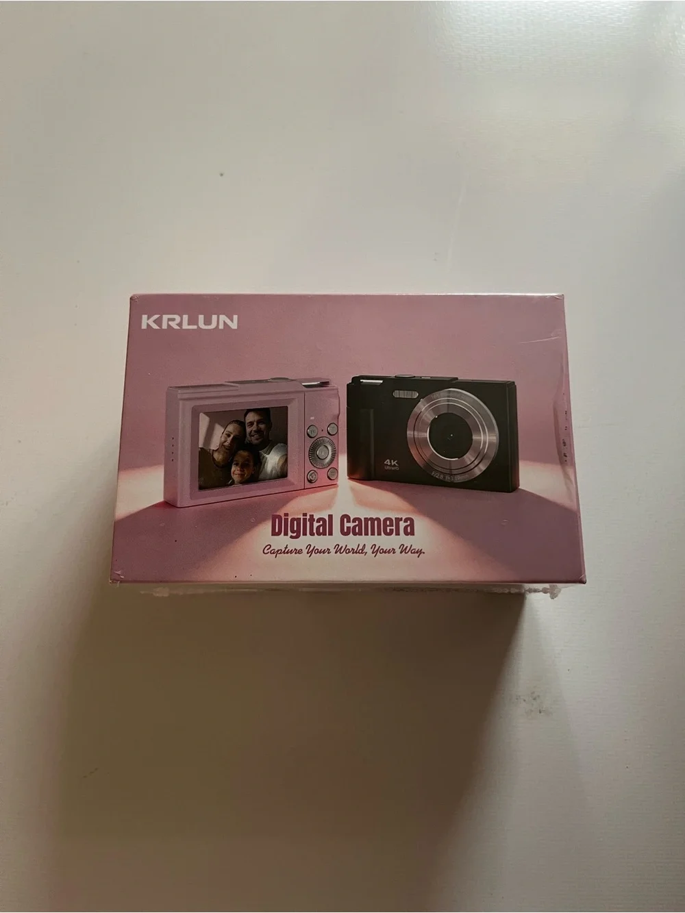 Digital Camera, FHD 4K Digital Point and Shoot Camera with 16X Zoom Anti Shake